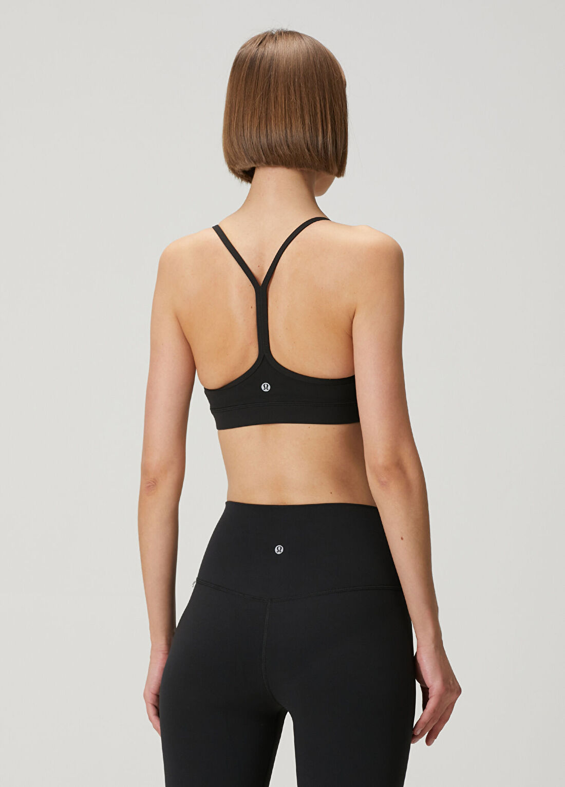 lululemon Flow Y Nulu Siyah Sütyen görsel 4