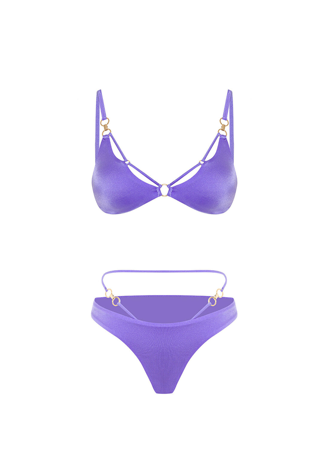 Sellie Lilac Siren Kadın Bikini Takımı