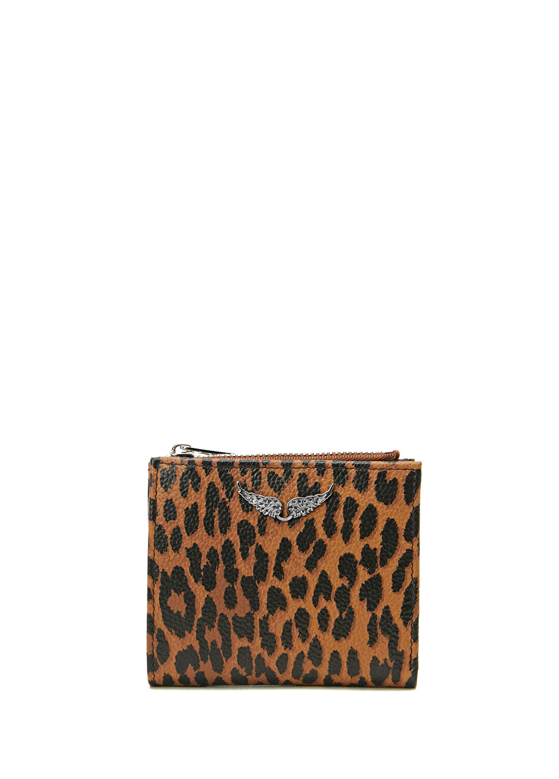 Zadig&Voltaire Leopar Desenli Kadın Deri Cüzdan