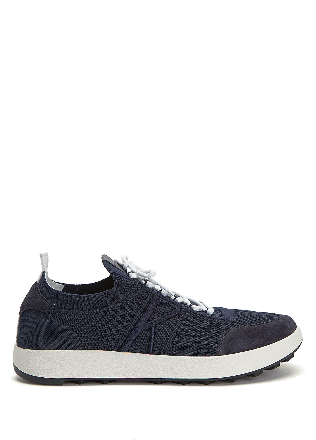 Kiton Lacivert Çorap Formlu Erkek Sneaker