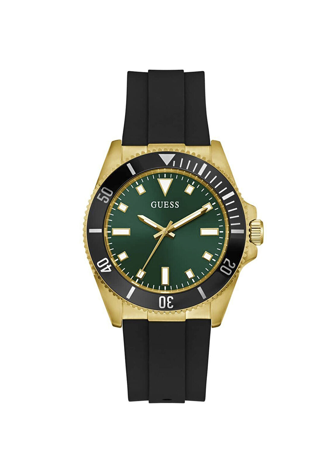 Guess GUGW0969G2 Siyah Silikon Erkek Kol Saati