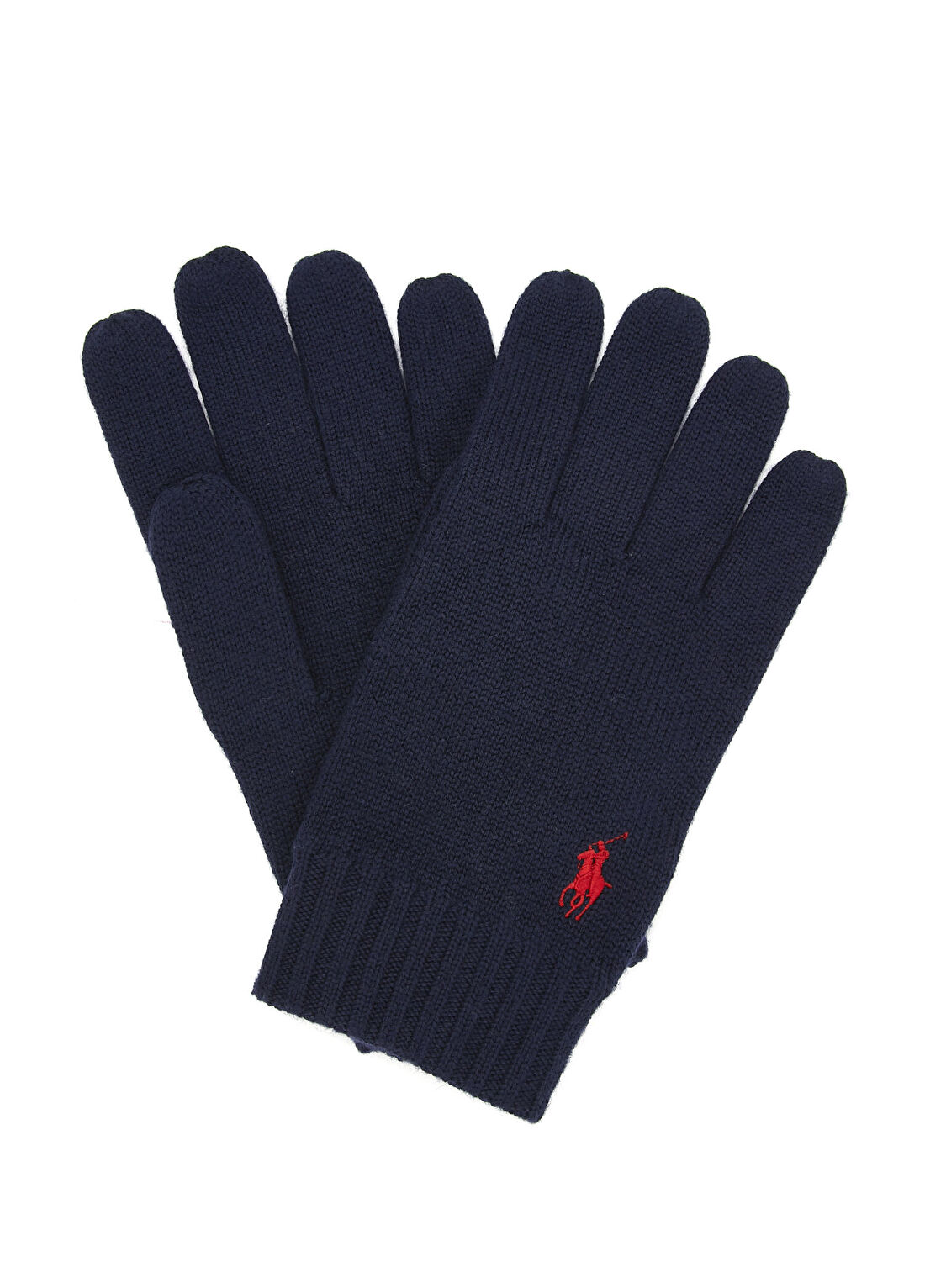 Polo Ralph Lauren Mavi Erkek Yün Eldiven görsel 2