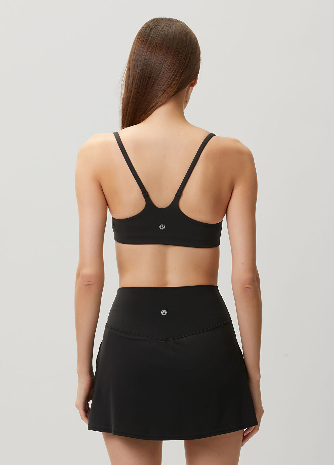 lululemon Wunder Train Strappy Racer Siyah Büstiyer görsel 4