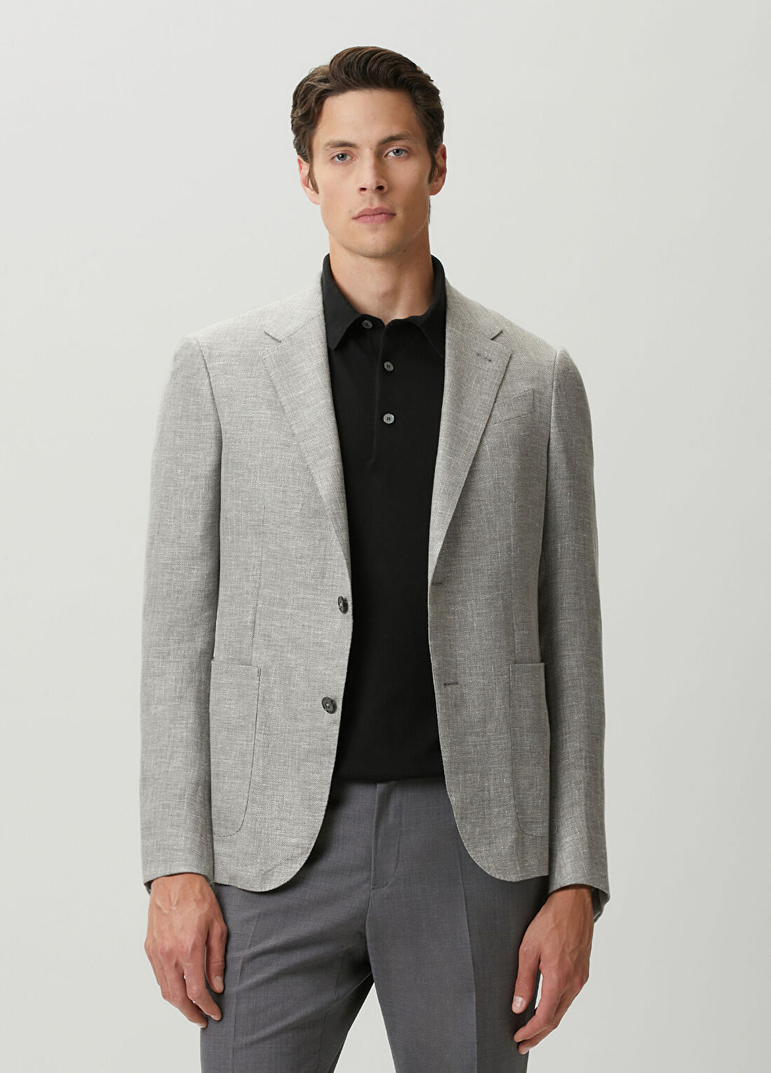 Zegna Gri Formal Ceket