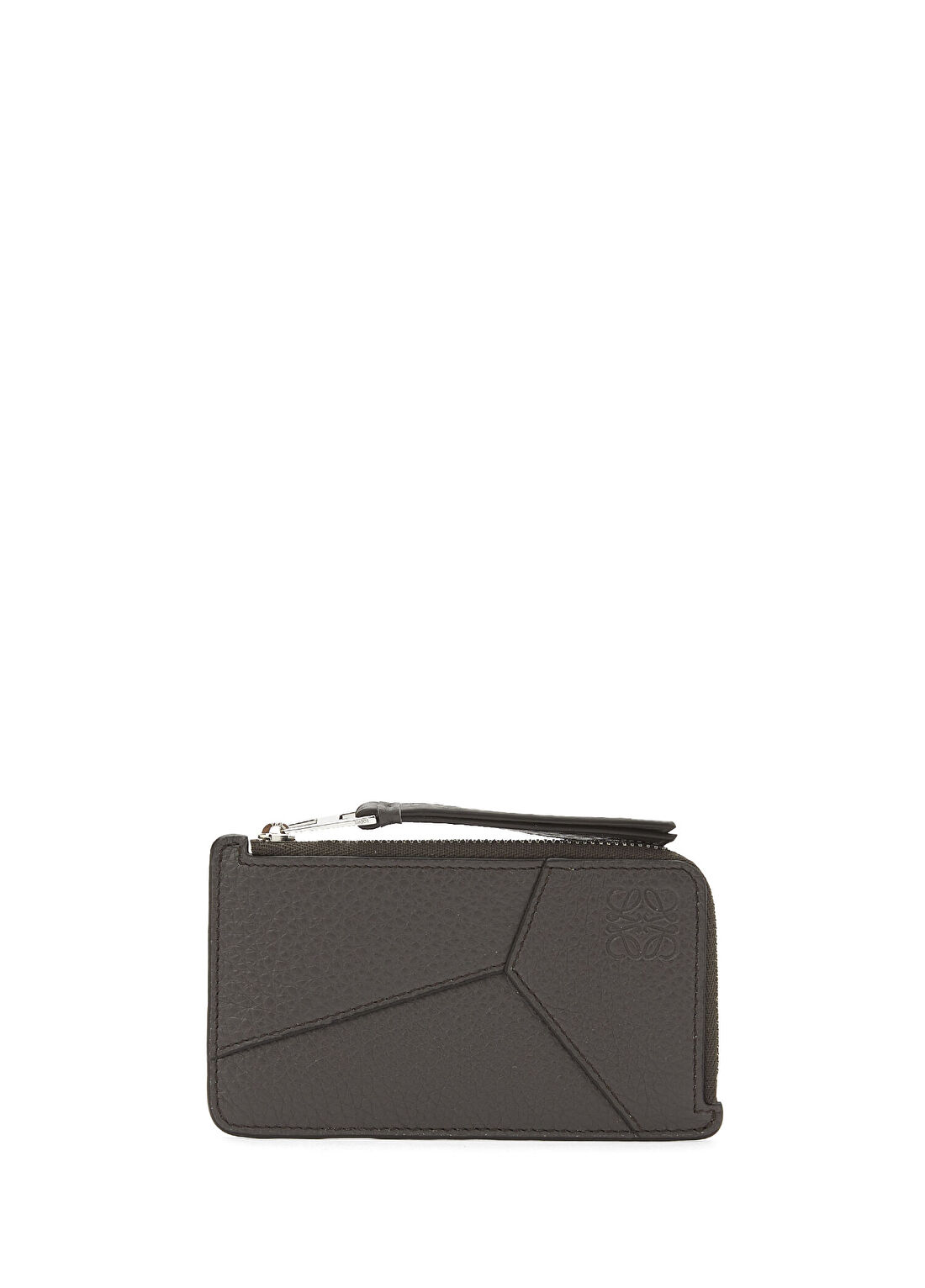 Loewe Puzzle Edge Koyu Gri Erkek Deri Kartlık