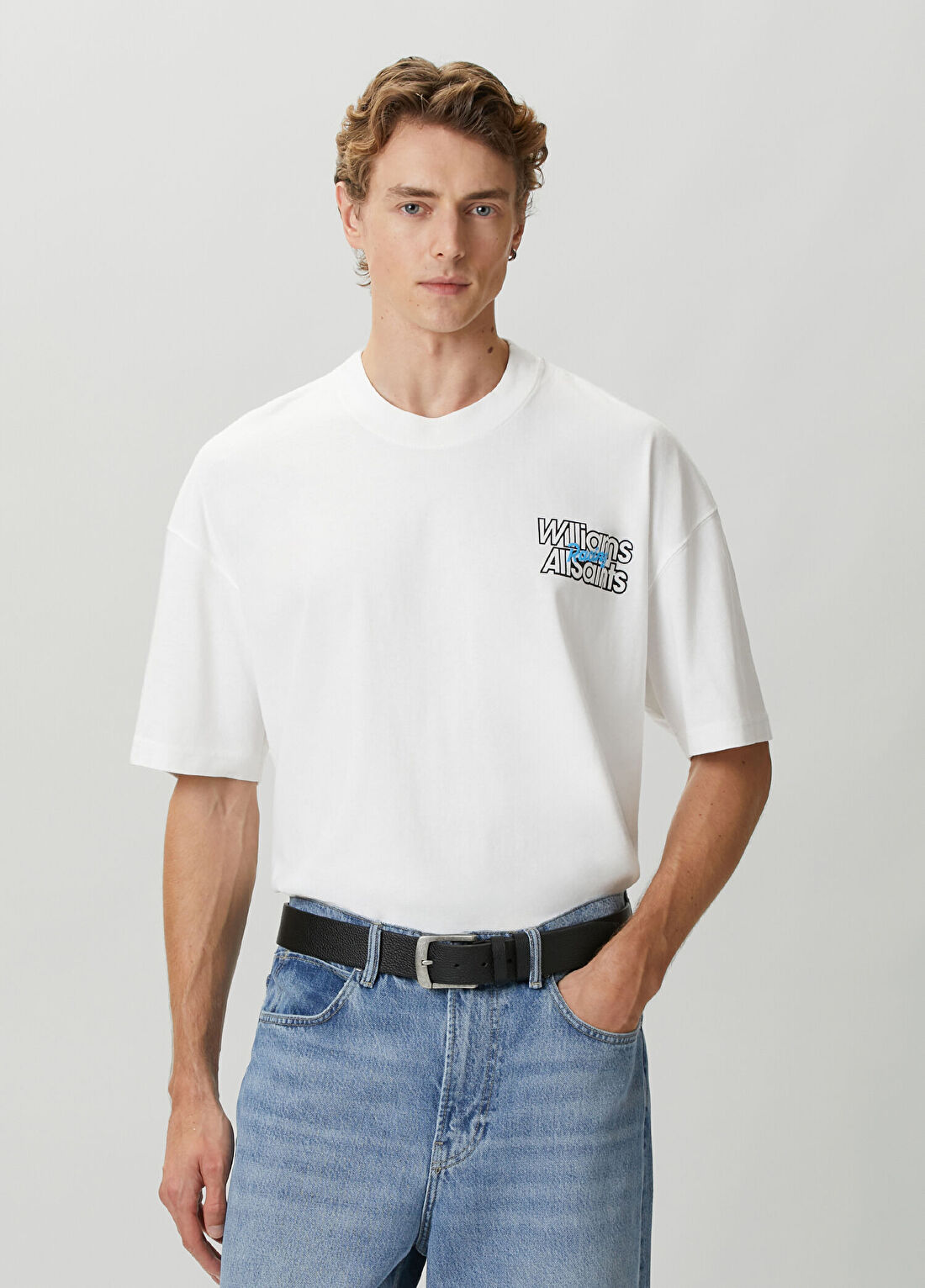 AllSaints X Williams Pole Beyaz T-shirt