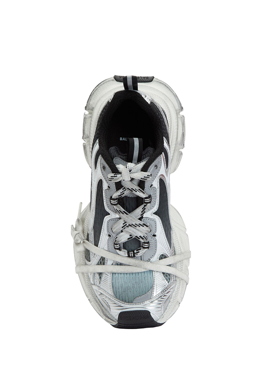 Balenciaga 3XL Siyah Gri Kadın Sneaker görsel 4