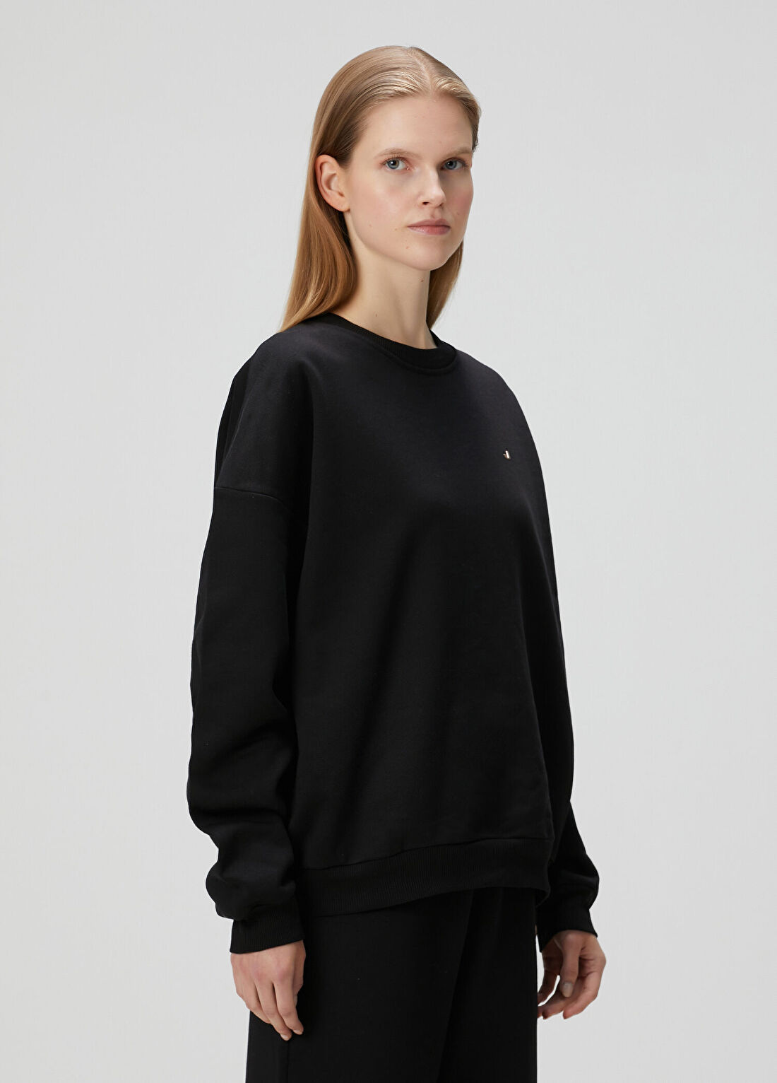 Jerf Aura Siyah Sweatshirt görsel 3