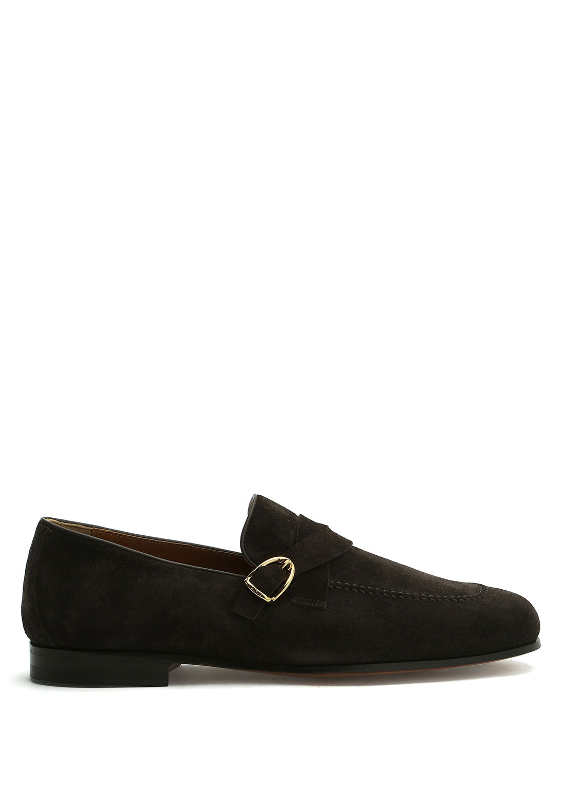 Tom Ford Kahverengi Erkek Süet Loafer