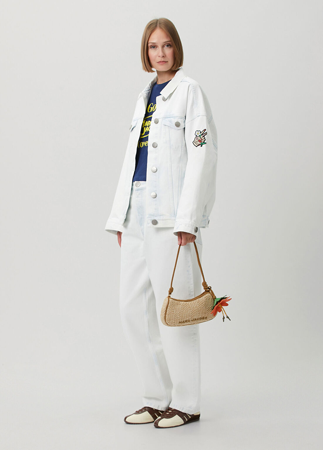 Marc Jacobs The Summer Naturel Kadın Omuz Çantası görsel 2