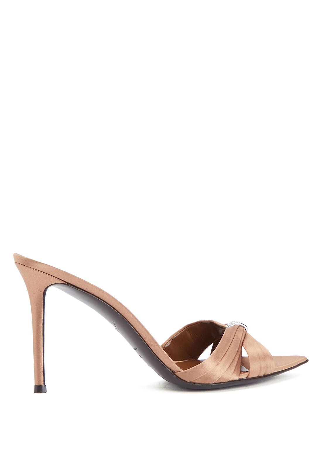 Giuseppe Zanotti Lintry Bronz Kadın Saten Terlik