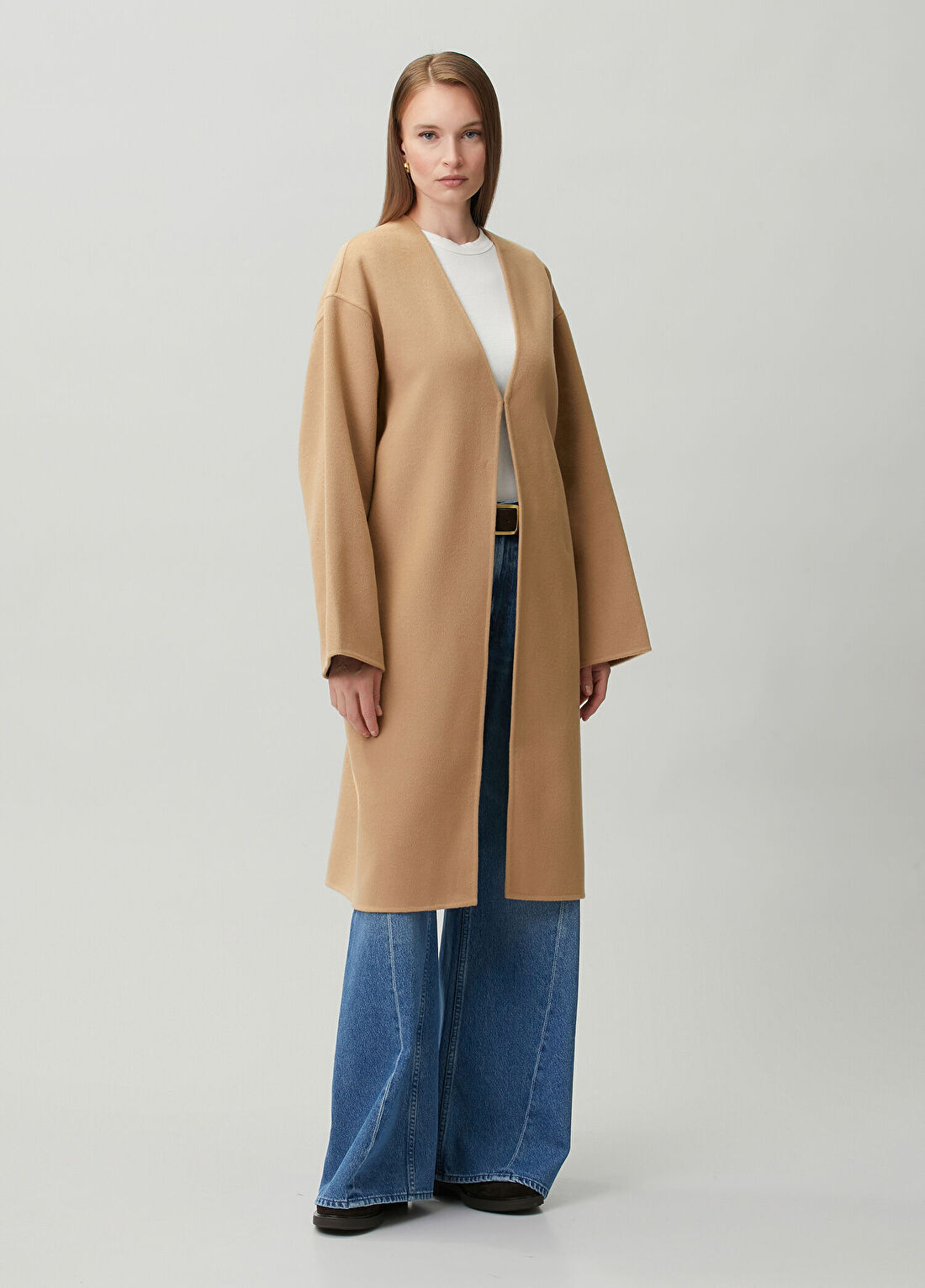 Lauren Ralph Lauren Camel Palto görsel 3