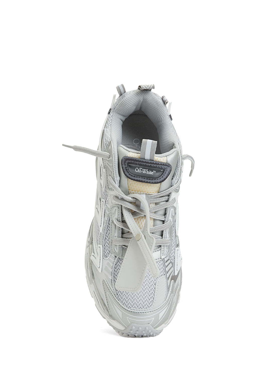 Off-White Be Right Back Gri Kadın Sneaker görsel 4
