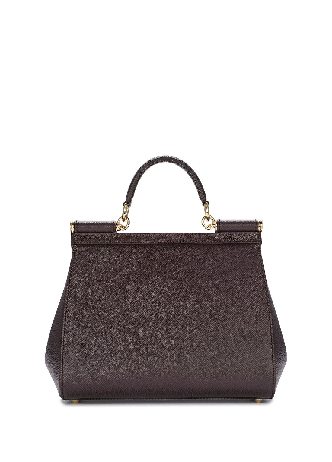 Dolce&Gabbana Sicily Bordo Kadın Deri Çanta görsel 3