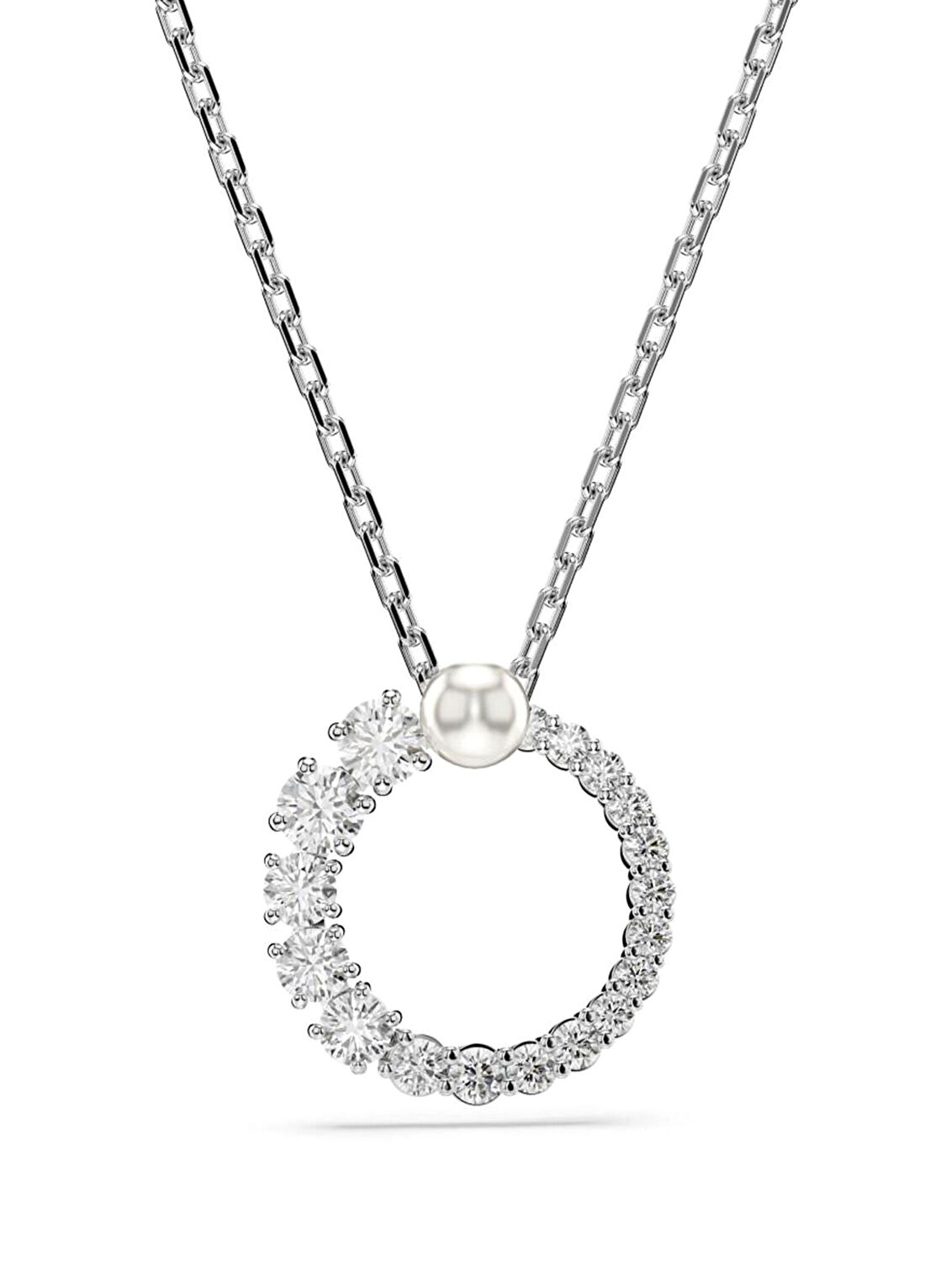 Swarovski Matrix Pend White Rhs Kadın Kolye 5688751