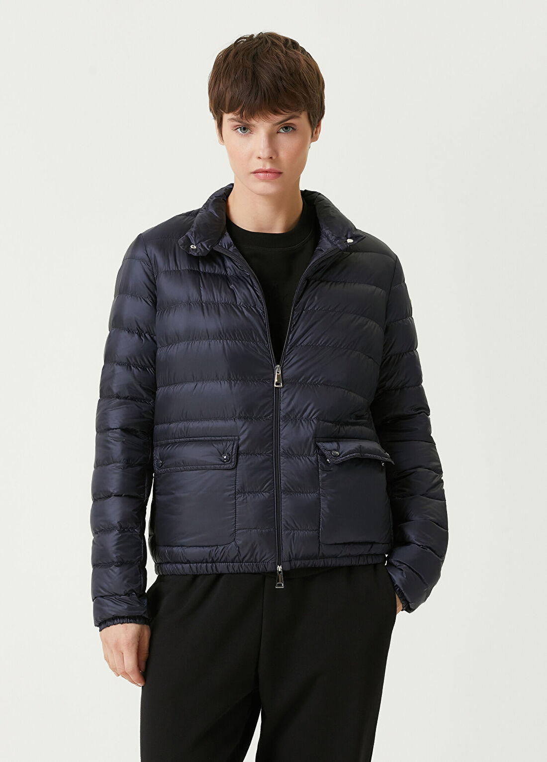 Moncler Lacivert Puffer Mont