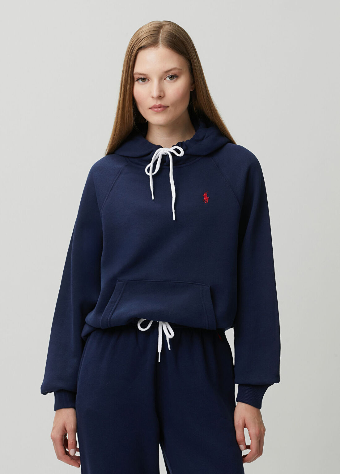 Polo Ralph Lauren Lacivert Kapüşonlu Sweatshirt