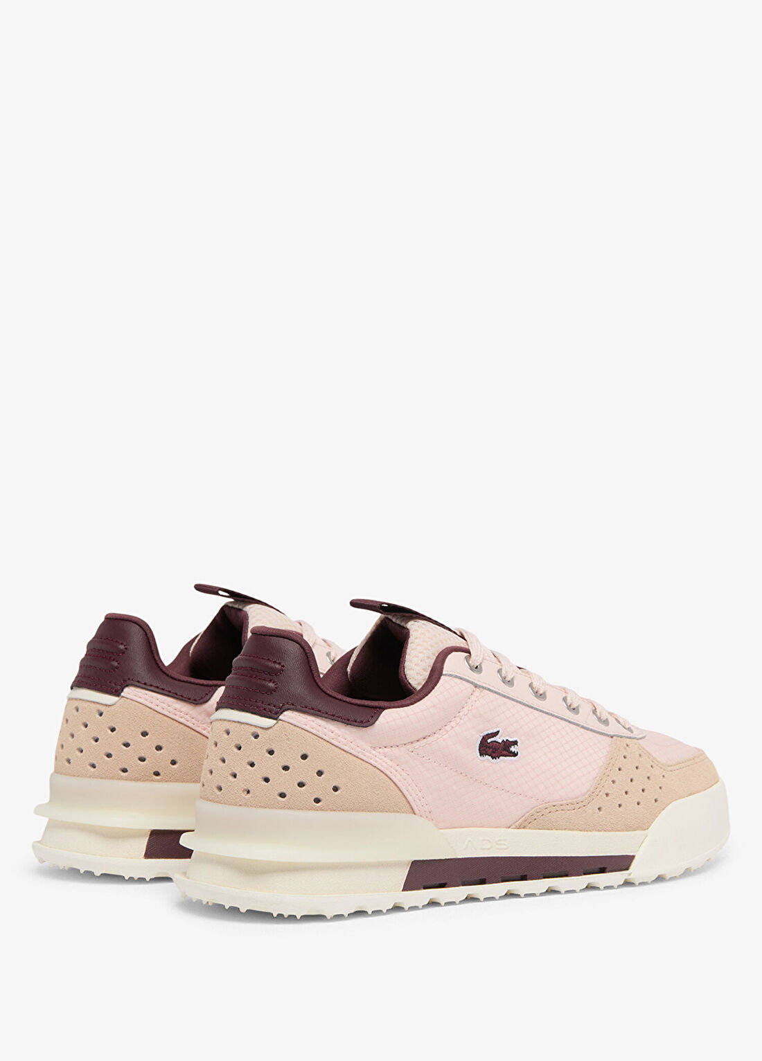 Lacoste Slam Break Pembe Deri Süet Kadın Sneaker görsel 3