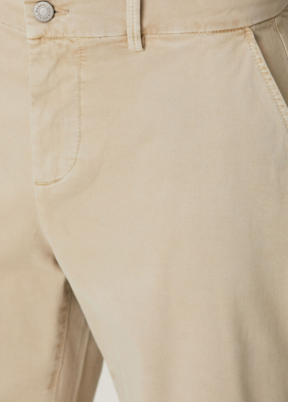 7 For All Mankind Bej Bermuda görsel 4