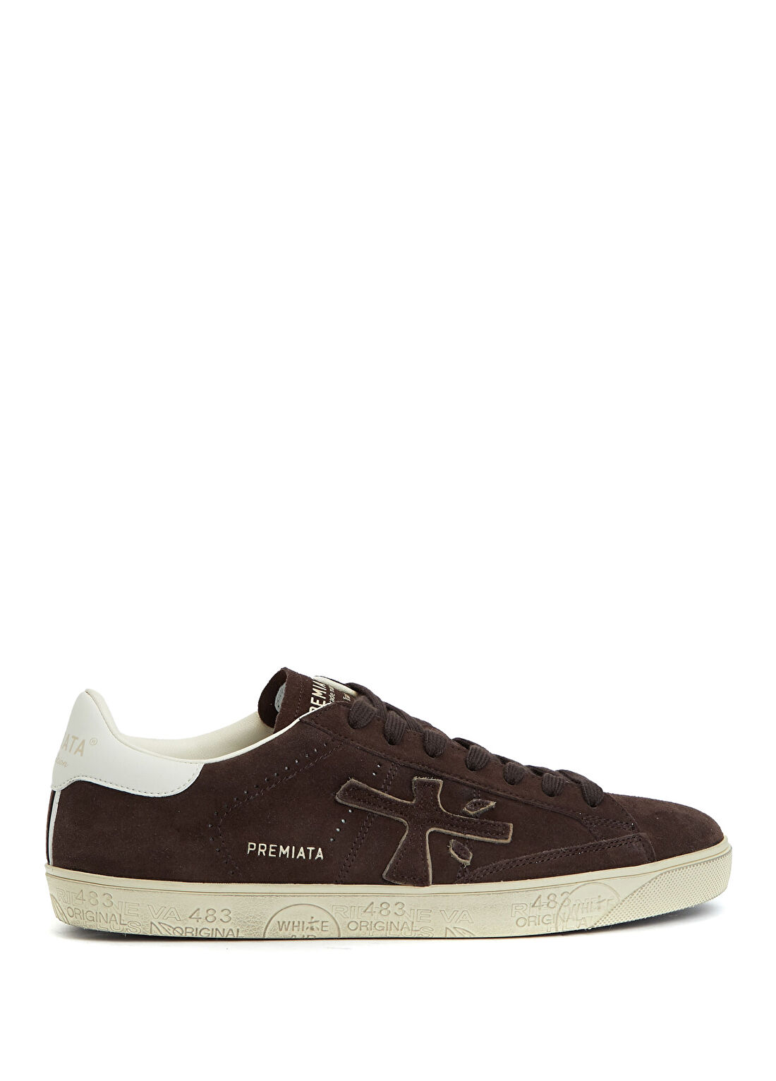 Premiata Steven Kahverengi Erkek Deri Sneaker