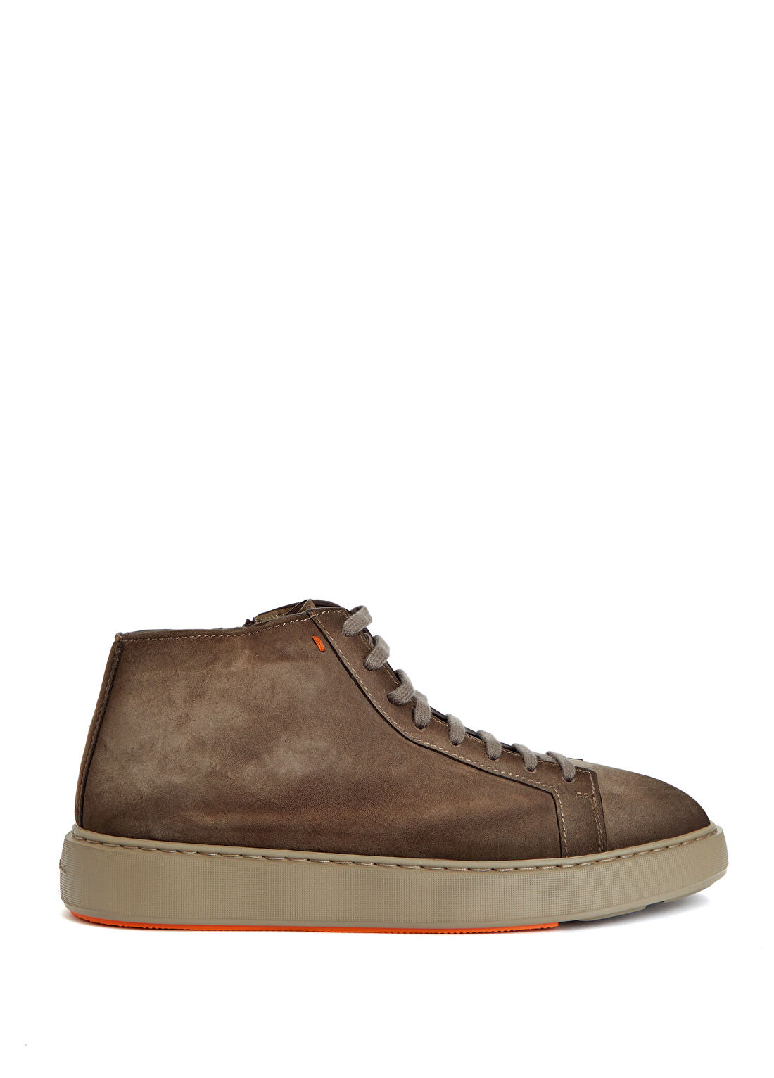 Santoni Bej Erkek Süet Sneaker