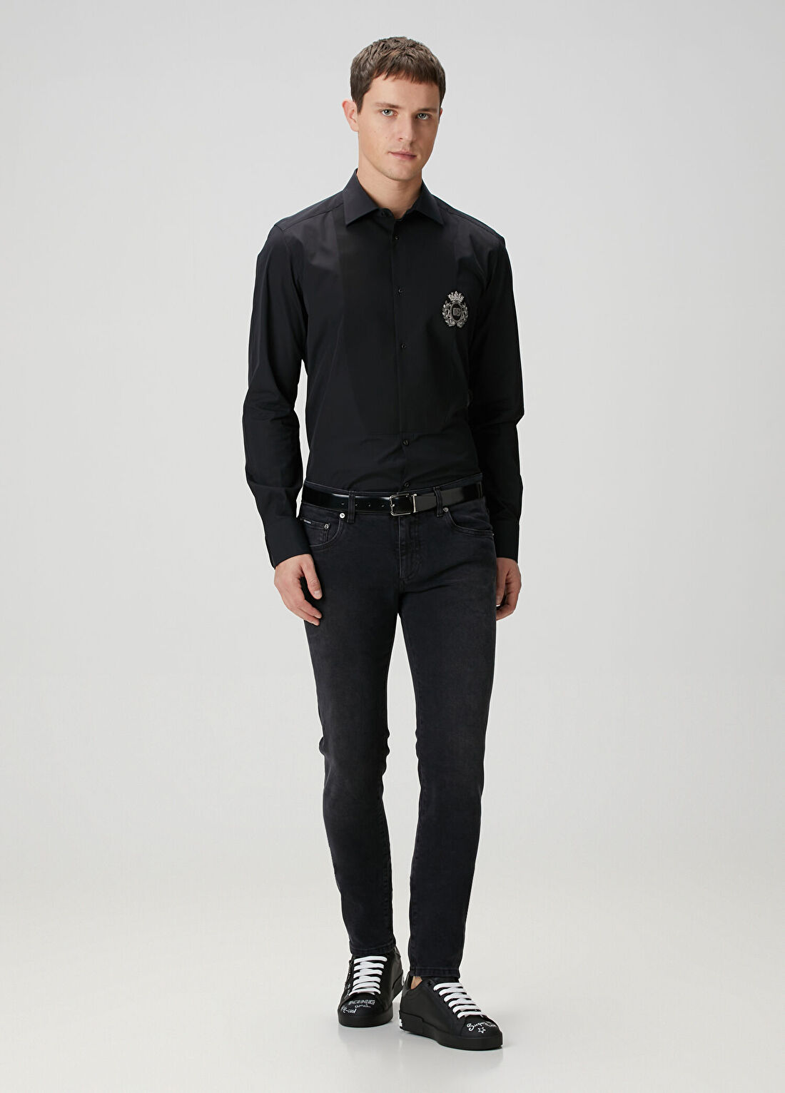 Dolce&Gabbana Siyah Jean Pantolon