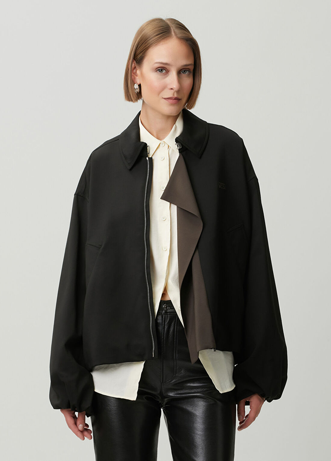 Loewe Relaxed Fit Siyah Ceket