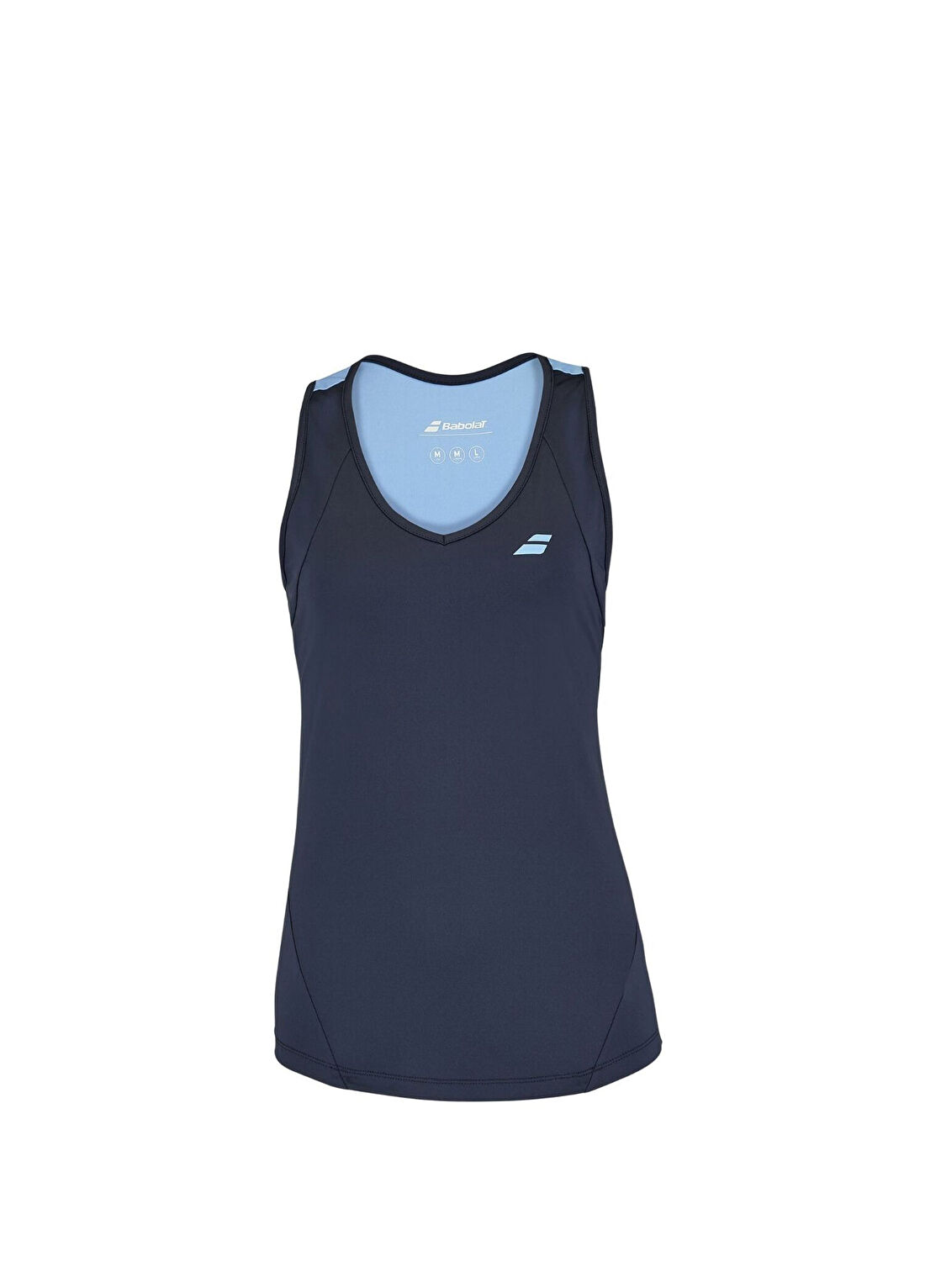 Babolat Drive Tank Top Lacivert Kolsuz Kadın Spor T-shirt