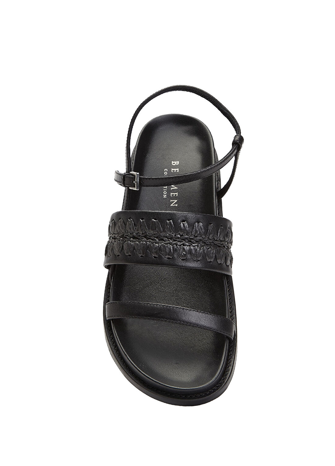 Beymen Collection Siyah Kadın Deri Sandalet görsel 4