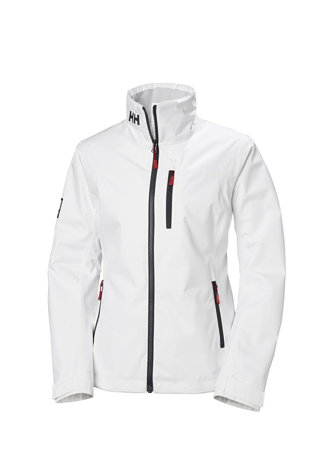 Helly Hansen W Crew 2.0 White Dik Yaka Kadın Yelken Ceketi