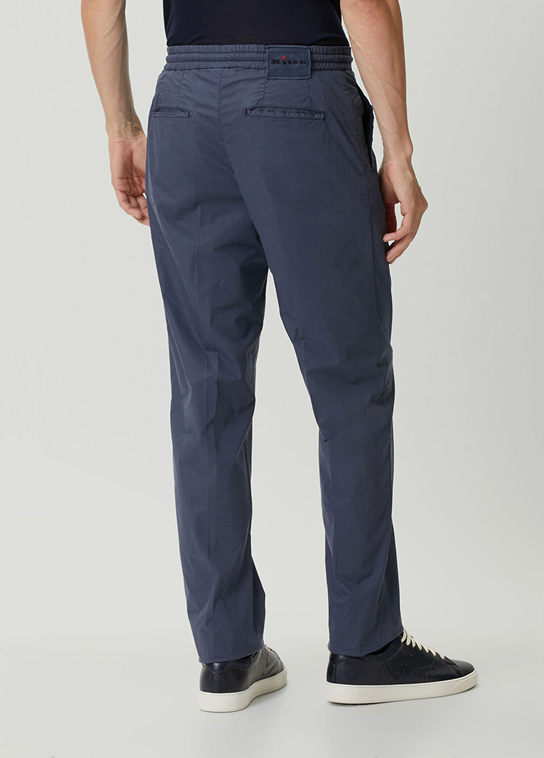 Kiton Petrol Pantolon görsel 4