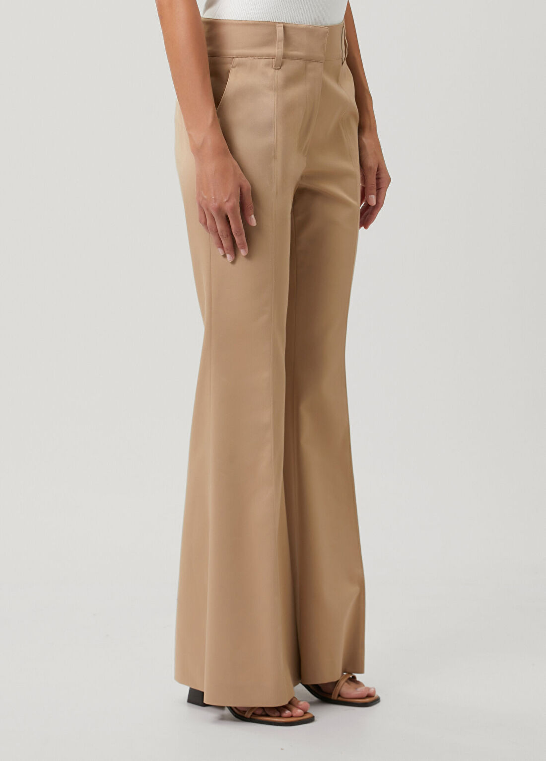 Gabriela Hearst Camel Pantolon görsel 2