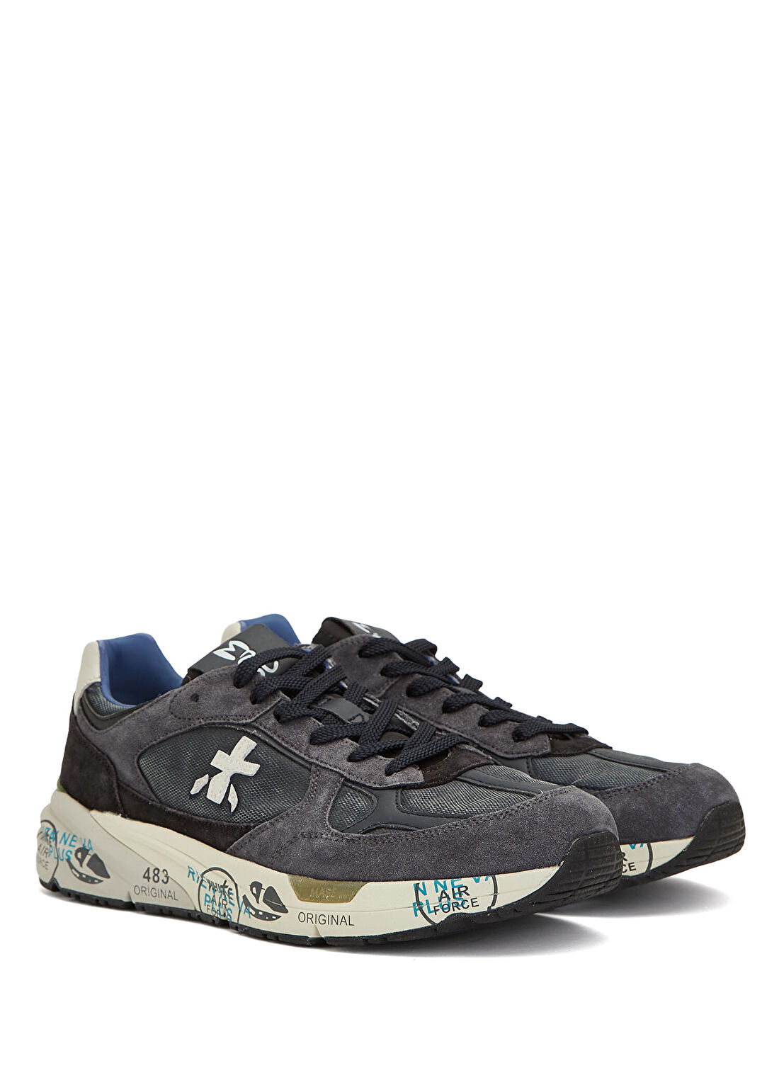 Premiata Mase Siyah Erkek Sneaker görsel 2