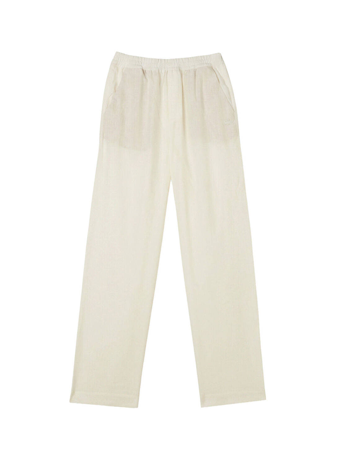 Lacoste Krem Rengi Relaxed Fit Kadın Pantolon