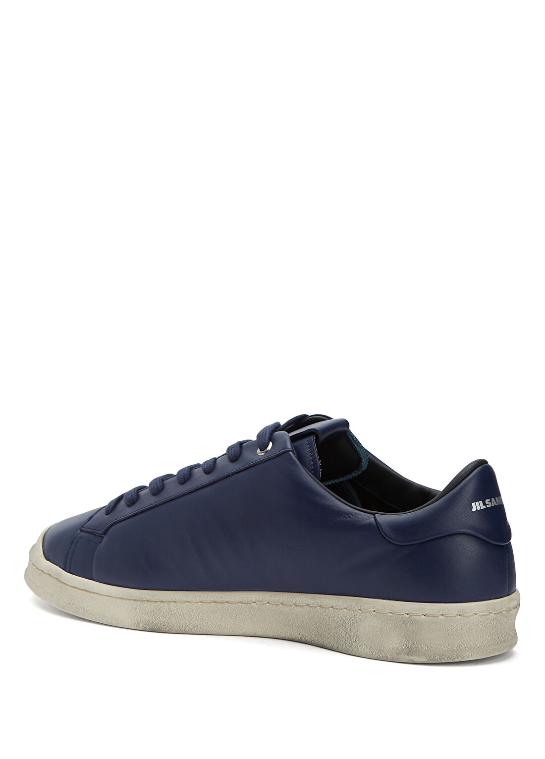 Jil Sander Lacivert Erkek Deri Sneaker görsel 3