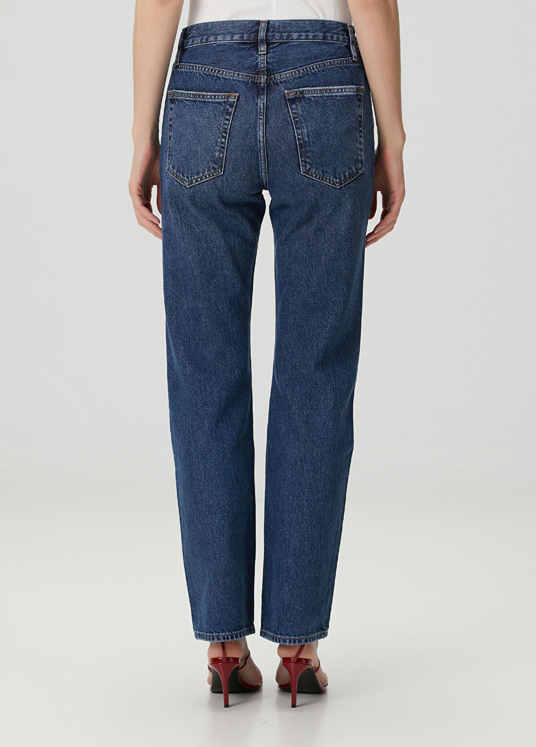 Frame Denim Açık Mavi Jean Pantolon görsel 4