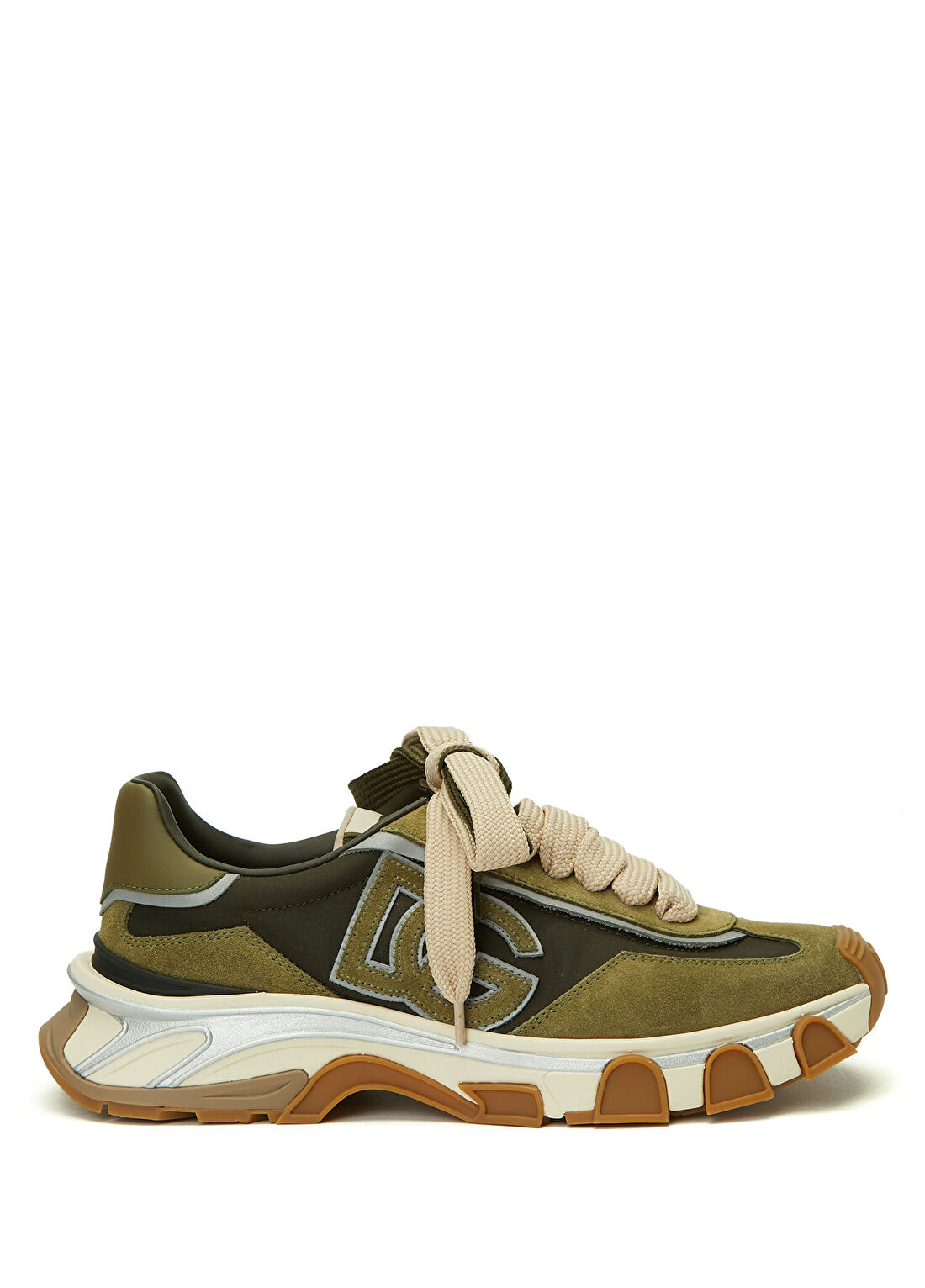Dolce&Gabbana Haki Erkek Deri Sneaker