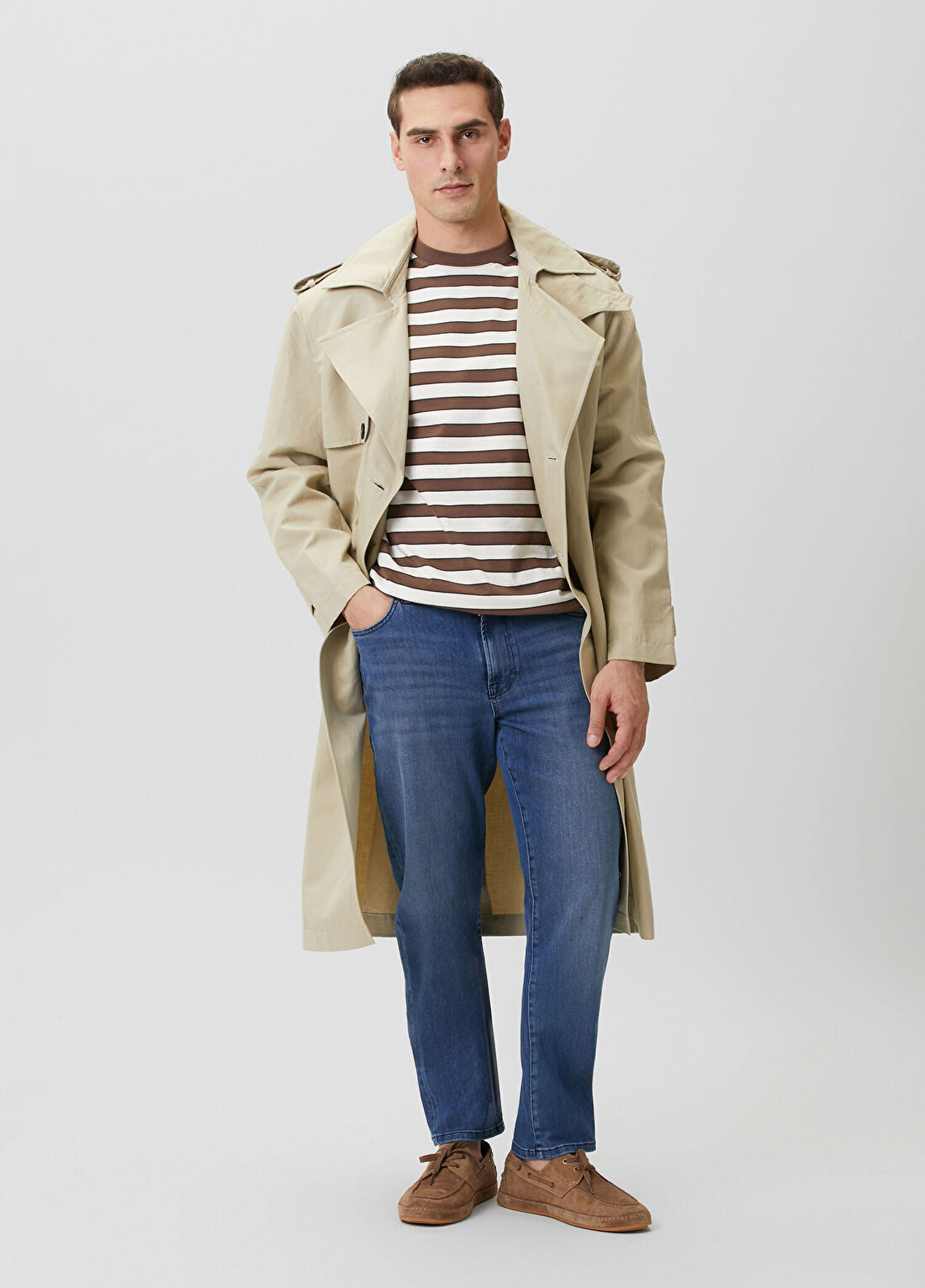 Network Lacivert Denim Pantolon