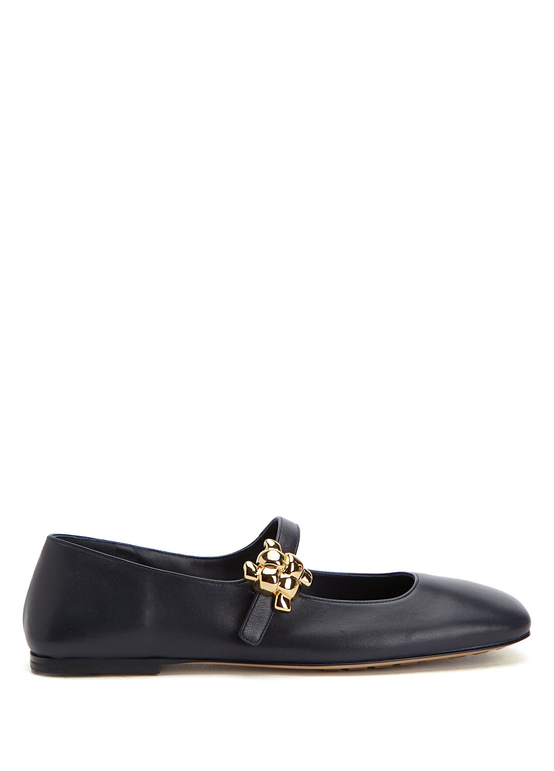 Bottega Veneta Lucy Lacivert Deri Babet