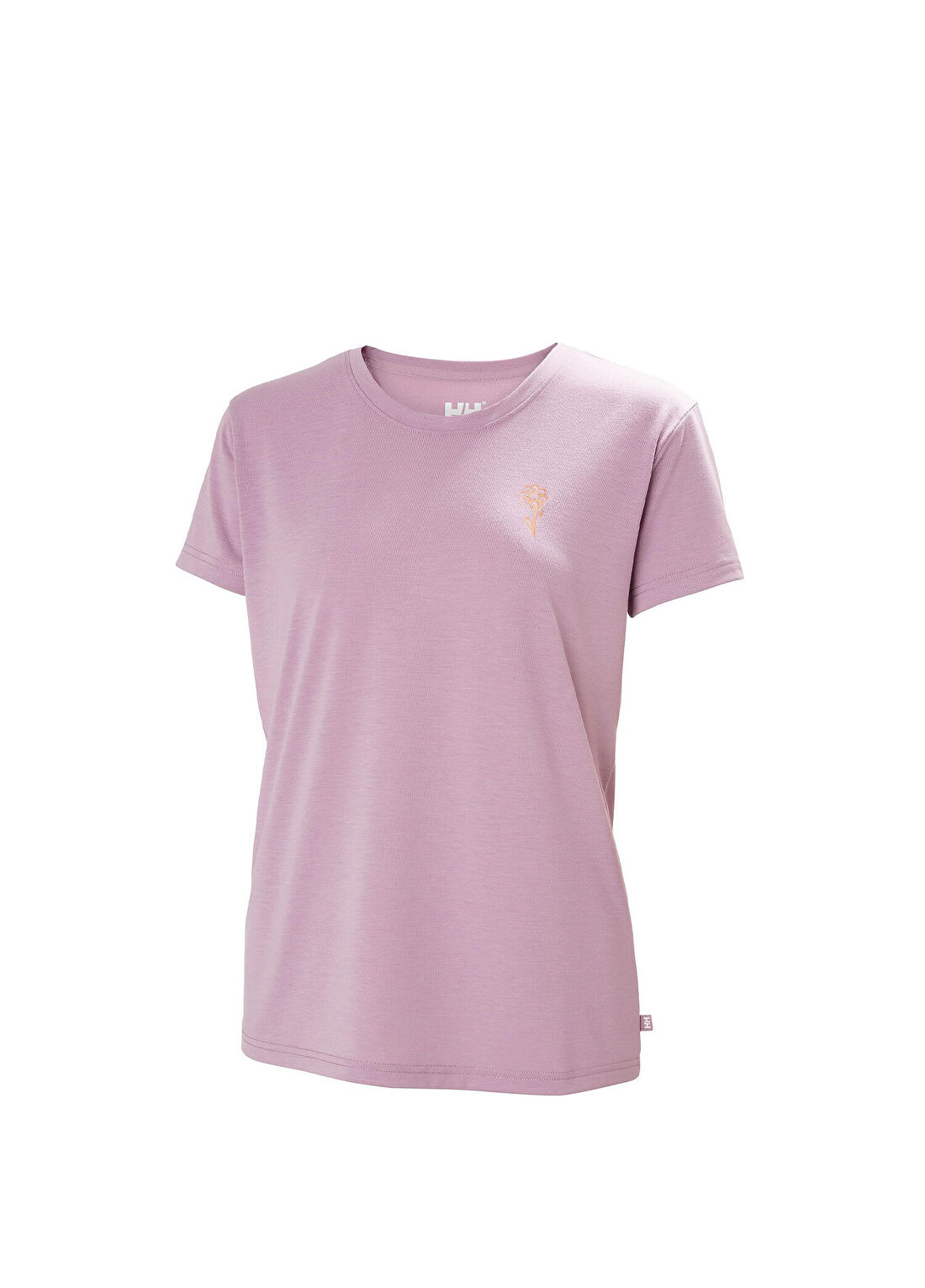 Helly Hansen W Skog Graphic Purple Clay Kısa Kollu Kadın T-Shirt