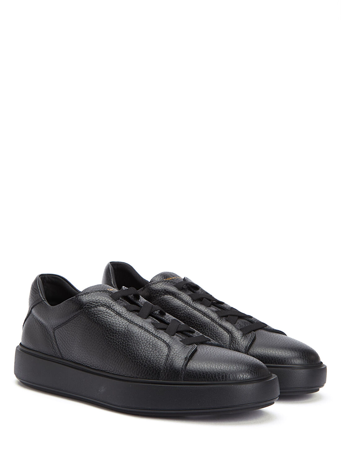 Officine Creative Siyah Erkek Deri Sneaker görsel 2