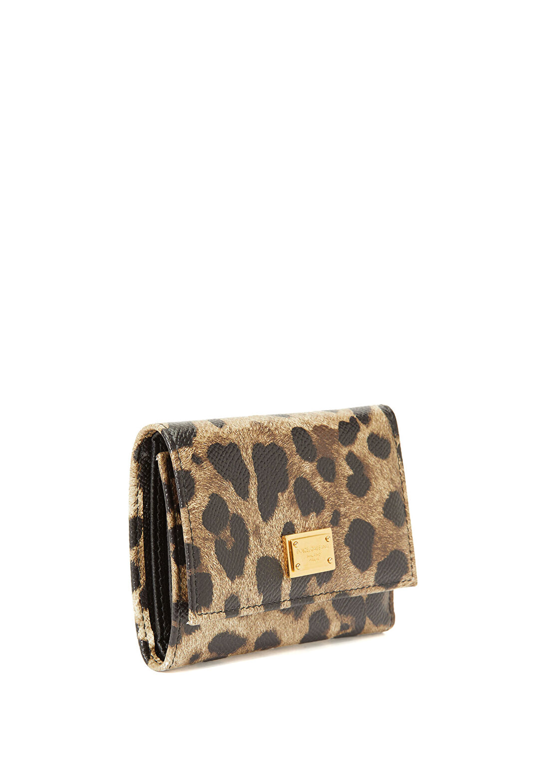 Dolce&Gabbana Leopar Desenli Kadın Deri Cüzdan görsel 2