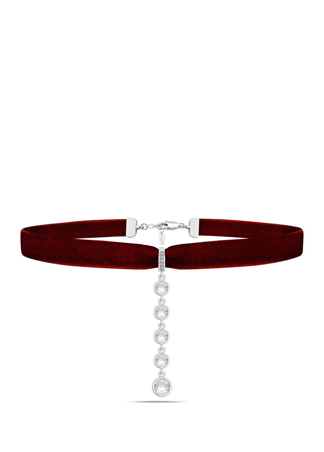 Lovy Atelier Tisya Nocturne 925 Ayar Gümüş Kadın Choker