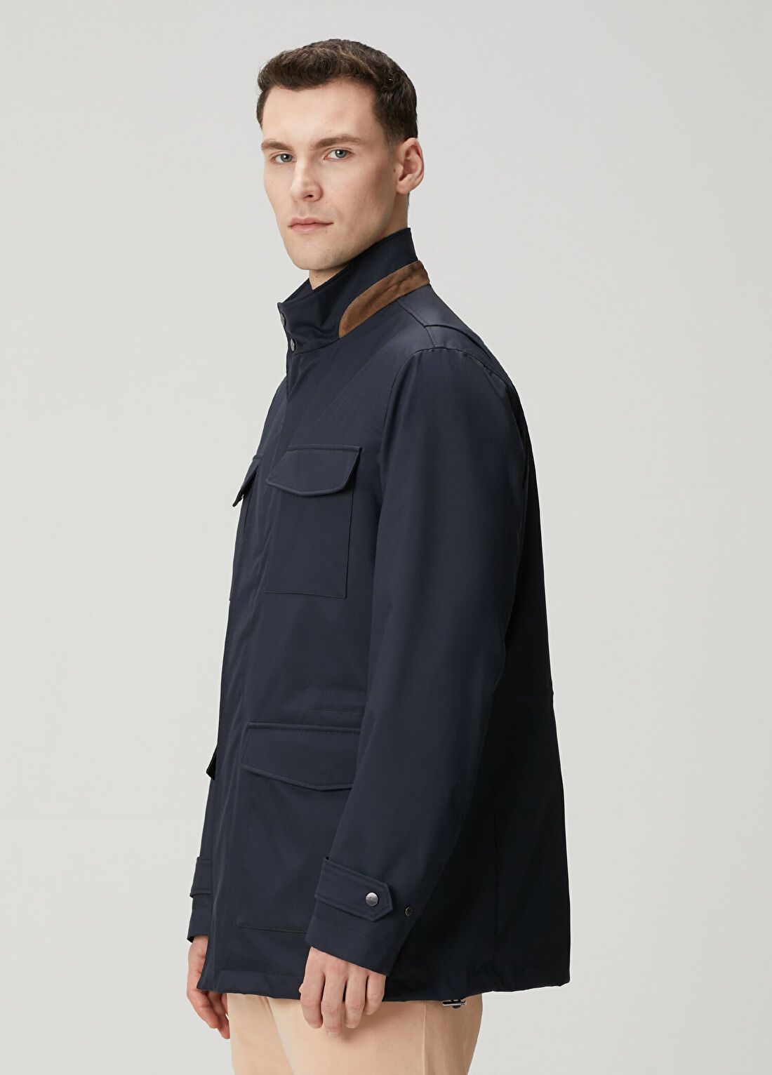 Kiton Lacivert Kaban görsel 3