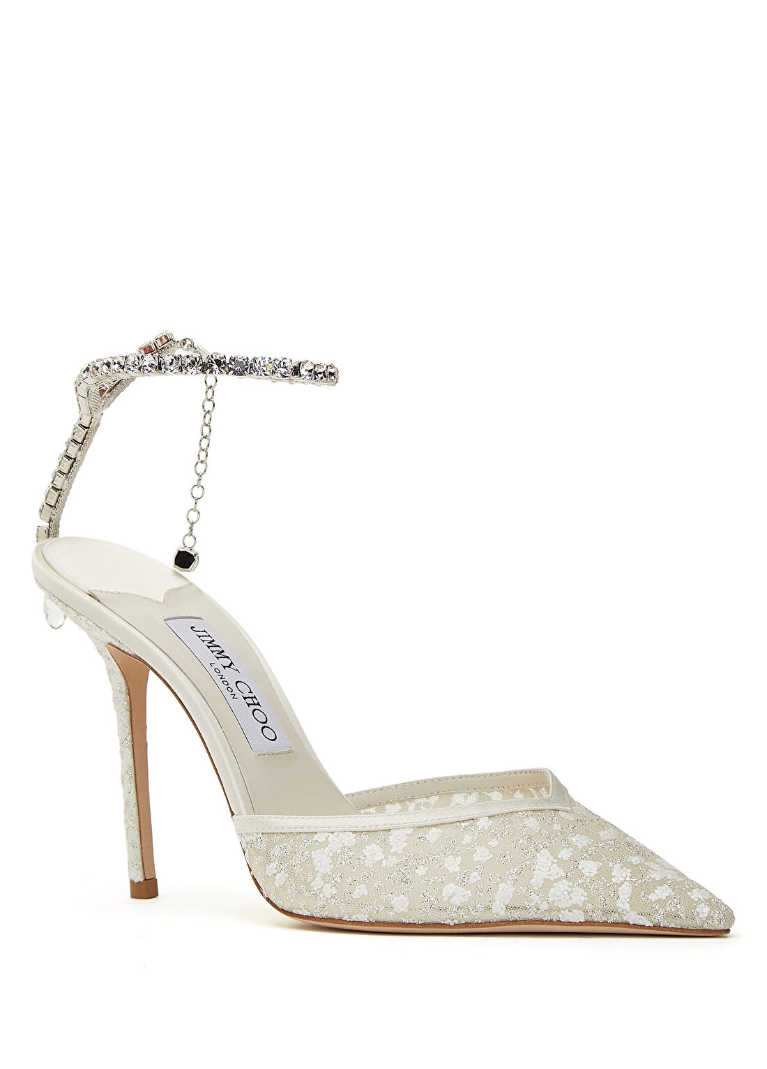 Jimmy Choo Silver Topuklu Ayakkabı görsel 2