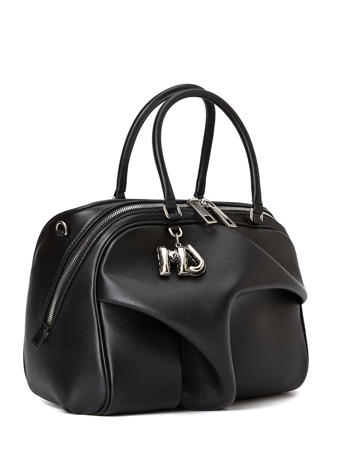 Marc Jacobs Wave Siyah Kadın Deri Çanta görsel 3