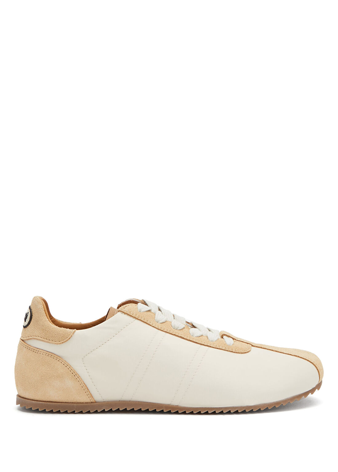 Ami Paris Krem Ekru Erkek Deri Sneaker