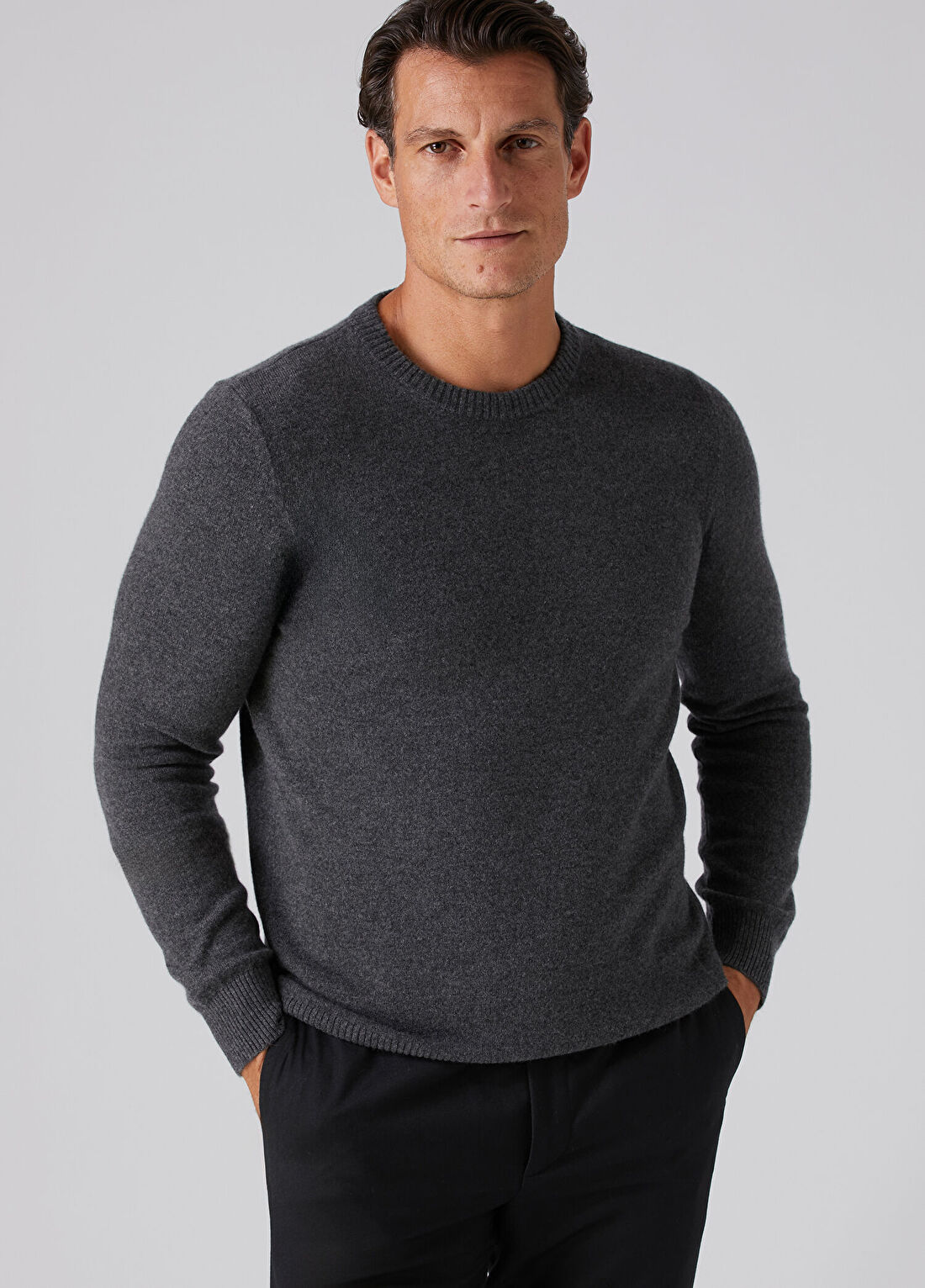 Beymen Collection Antrasit Kaşmir Triko
