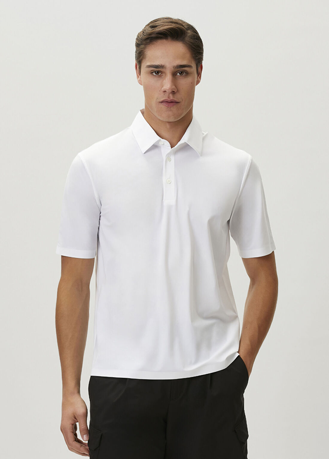Herno Beyaz Polo T-shirt