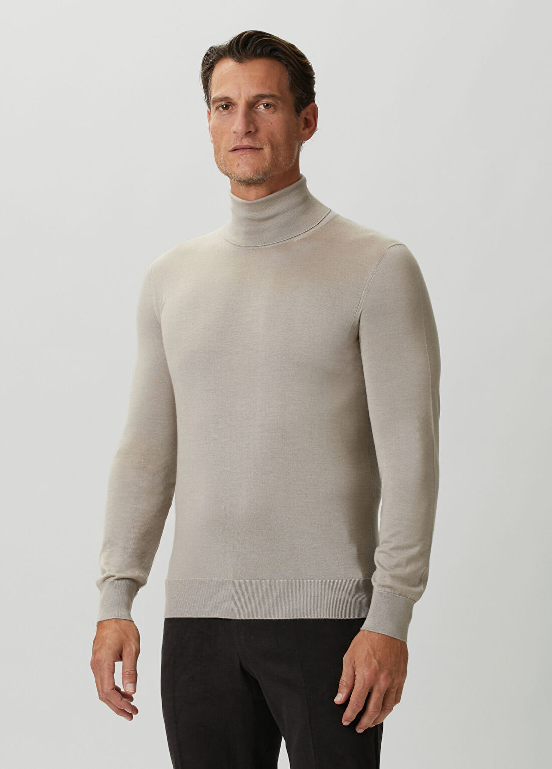 Zegna Bej Kaşmir Triko görsel 3